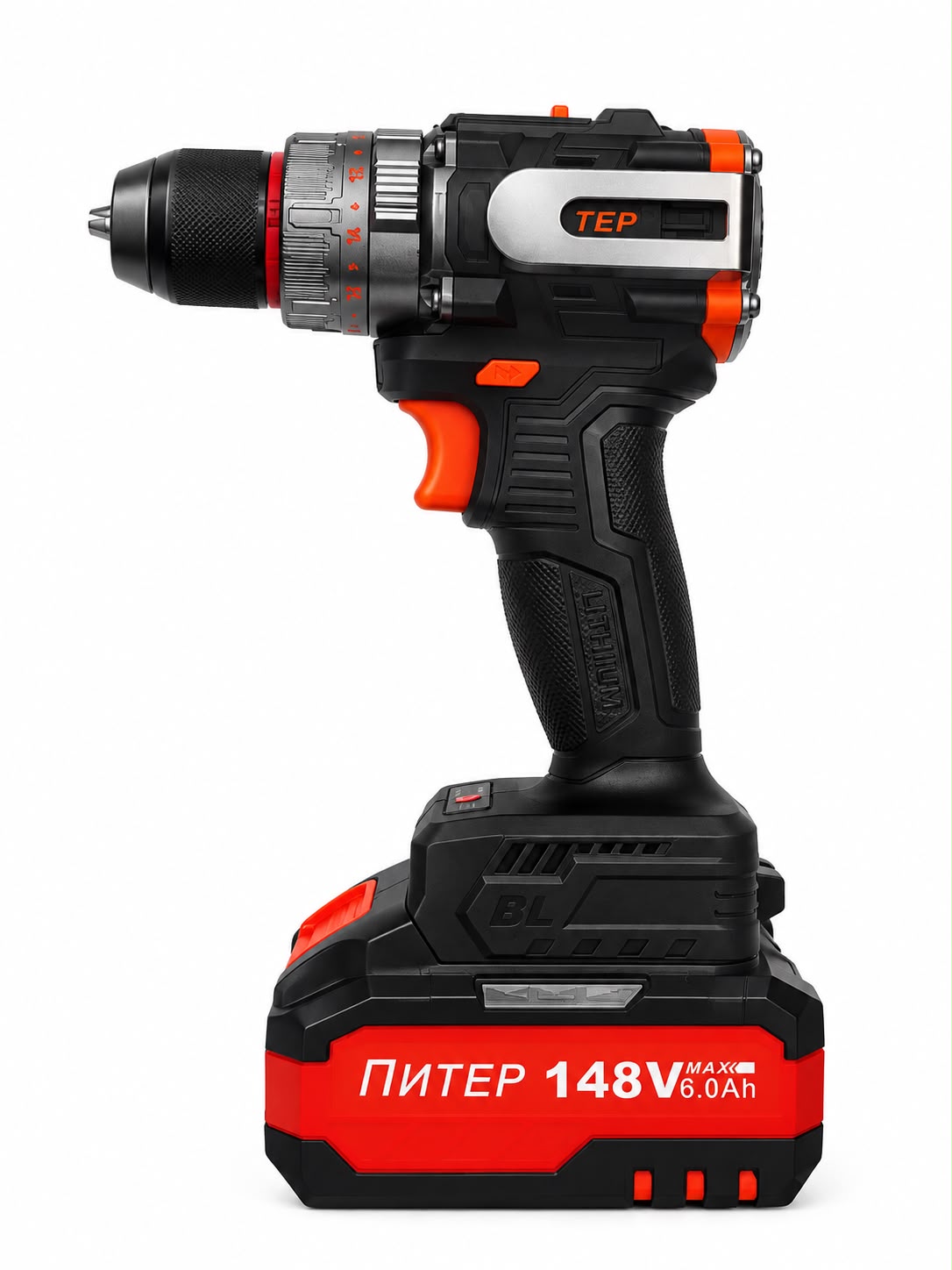 Drel Piter Batereyalı kömürsüz PT148-B4